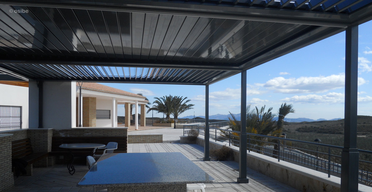 Pergolas y porches de aluminio